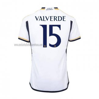 Camiseta Real Madrid Jugador Valverde Primera 2023 2024