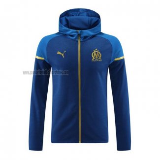 Chaqueta con Capucha del Olympique Marsella 2023 2024 Azul